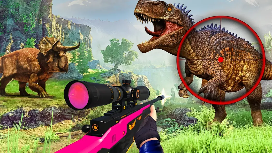 Взломанная Animal Hunting -Shooting Games [MOD: безлимитные патроны и открыто всё] на Андроид — скриншот 4