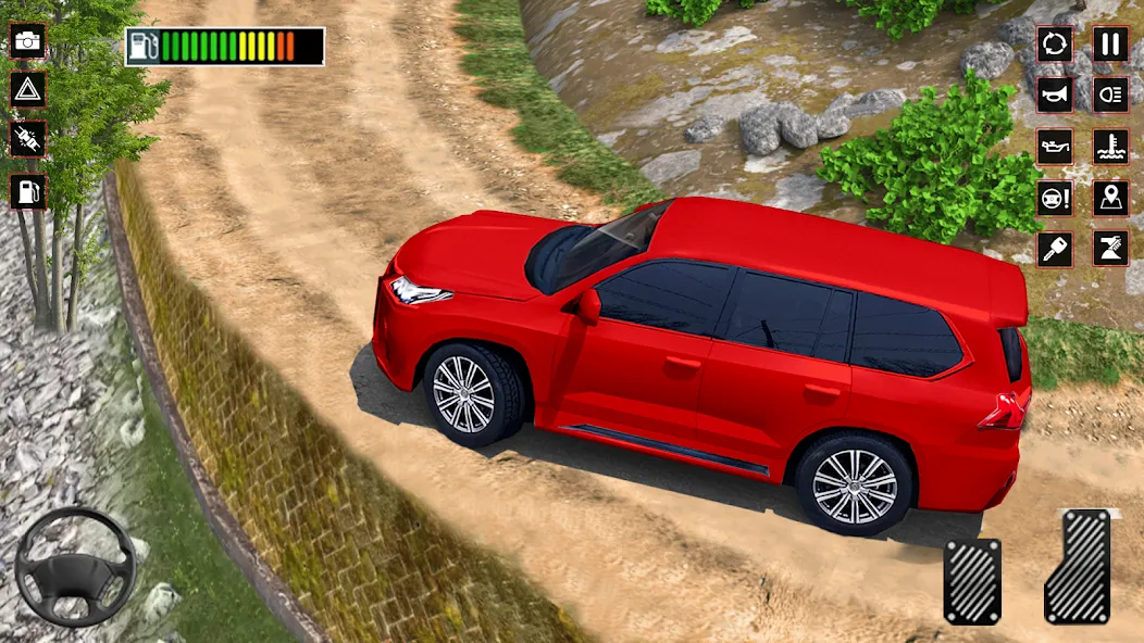Mountain Climb 4x4 Car Games [MOD: безлимитные деньги и топливо] на Андроид — скриншот 4