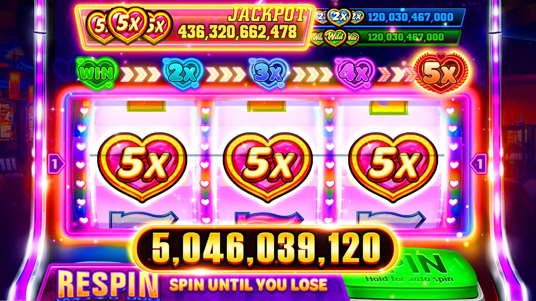 Взломанная Double Fortune Casino Games [MOD: безлимитные монеты и бонусы] на Андроид — скриншот 3