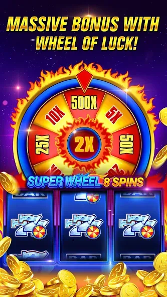Взломанная Double Fortune Casino Games [MOD: безлимитные монеты и бонусы] на Андроид — скриншот 5