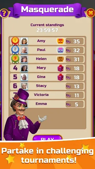 Circus Words: Magic Puzzle [MOD: без рекламы и подсказки доступны] — Скачать бесплатно (APK) — скриншот 2