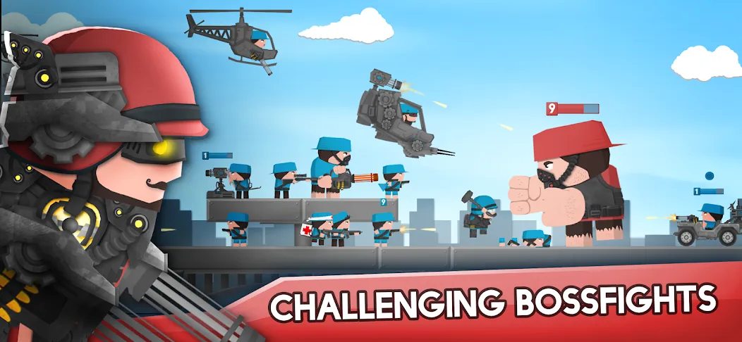 Clone Armies: Battle Game [MOD: безлимитные деньги и патроны] последняя версия — скриншот 4