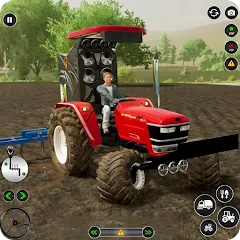 Взломанная US Tractor Farming Games 3d [MOD: безлимитные деньги и топливо] на Андроид