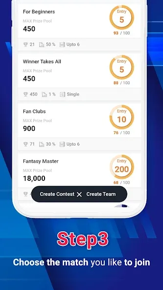 Legend Fantasy- Fantasy sports [MOD: безлимитные монеты и премиум-функции] последняя версия — скриншот 4