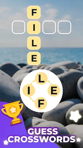 Word Line: Crossword Adventure [MOD: безлимитные подсказки и открыты уровни] — Скачать бесплатно (APK) — скриншот 3