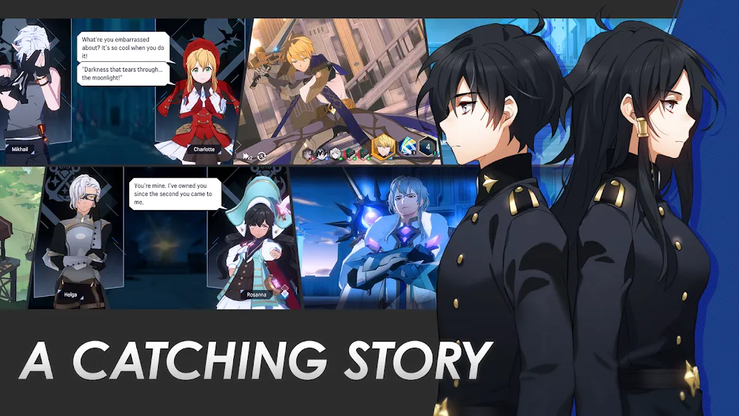 Скачать Lord of Heroes: anime games [MOD: много ресурсов и усиленные герои] — скриншот 1