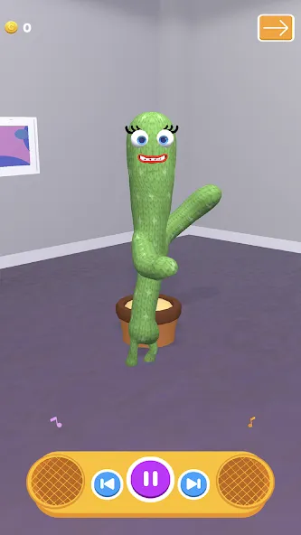 Talking Cactus [MOD: разблокированы все функции кактуса] (Бесплатно / APK) — скриншот 5