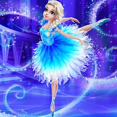 Взломанная Pretty Ballerina - Girl Game [MOD: открыты все наряды и уровни] на Андроид