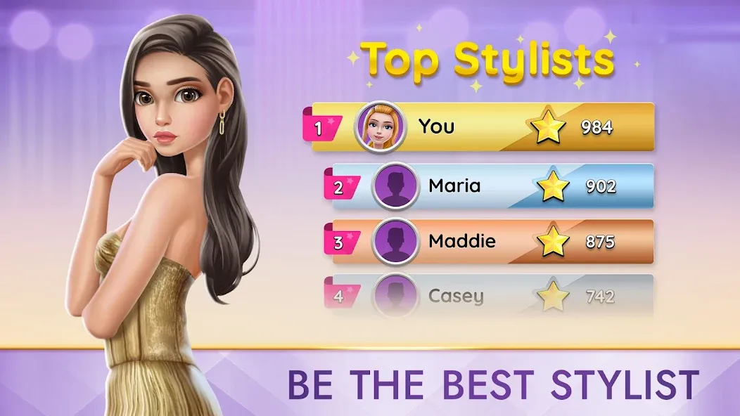 Скачать Super Stylist Fashion Makeover [MOD: безлимитные деньги и все наряды] на телефон — скриншот 3