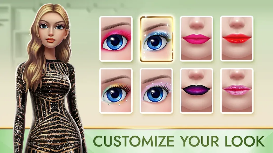 Скачать Super Stylist Fashion Makeover [MOD: безлимитные деньги и все наряды] на телефон — скриншот 4