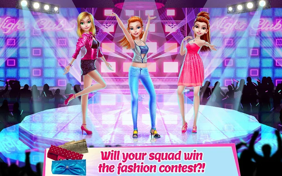 Взломанная Girl Squad - BFF in Style [MOD: безлимитные деньги и наряды] на Андроид — скриншот 4