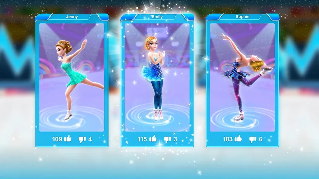 Ice Skating Ballerina Life [MOD: разблокированы все костюмы и уровни] (Бесплатно / APK) — скриншот 4
