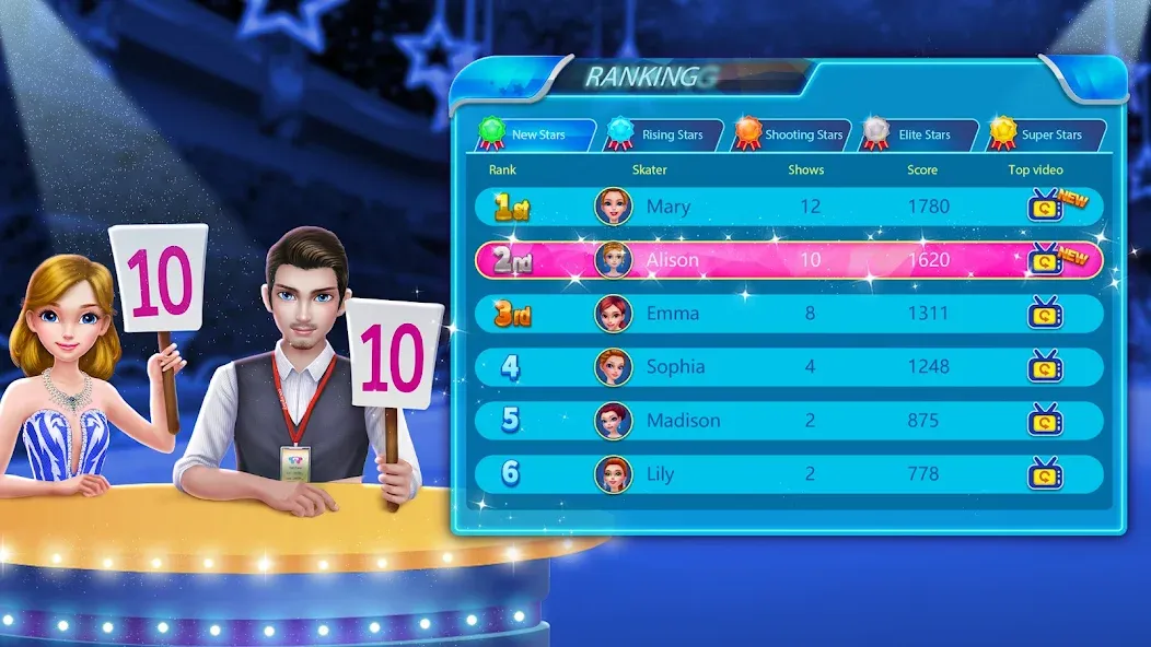 Ice Skating Ballerina Life [MOD: разблокированы все костюмы и уровни] (Бесплатно / APK) — скриншот 5