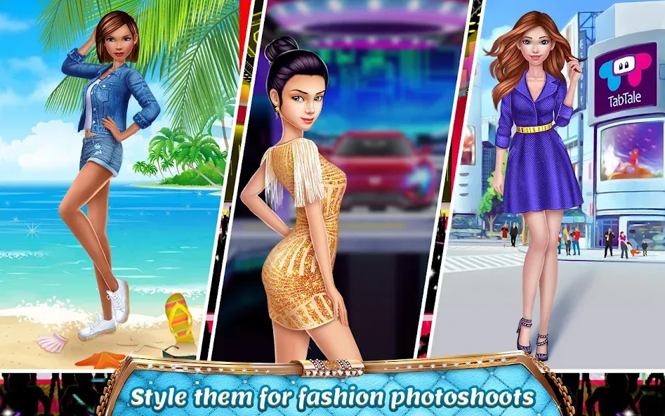 Скачать Stylist Girl: Make Me Fabulous [MOD: безлимитные деньги и открыты все уровни] — скриншот 1