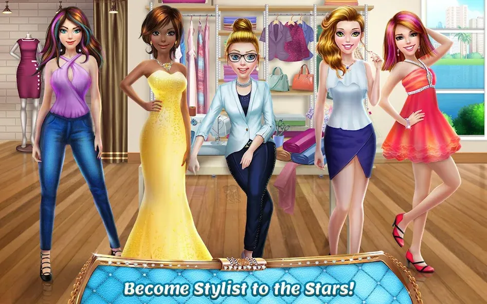 Скачать Stylist Girl: Make Me Fabulous [MOD: безлимитные деньги и открыты все уровни] — скриншот 5