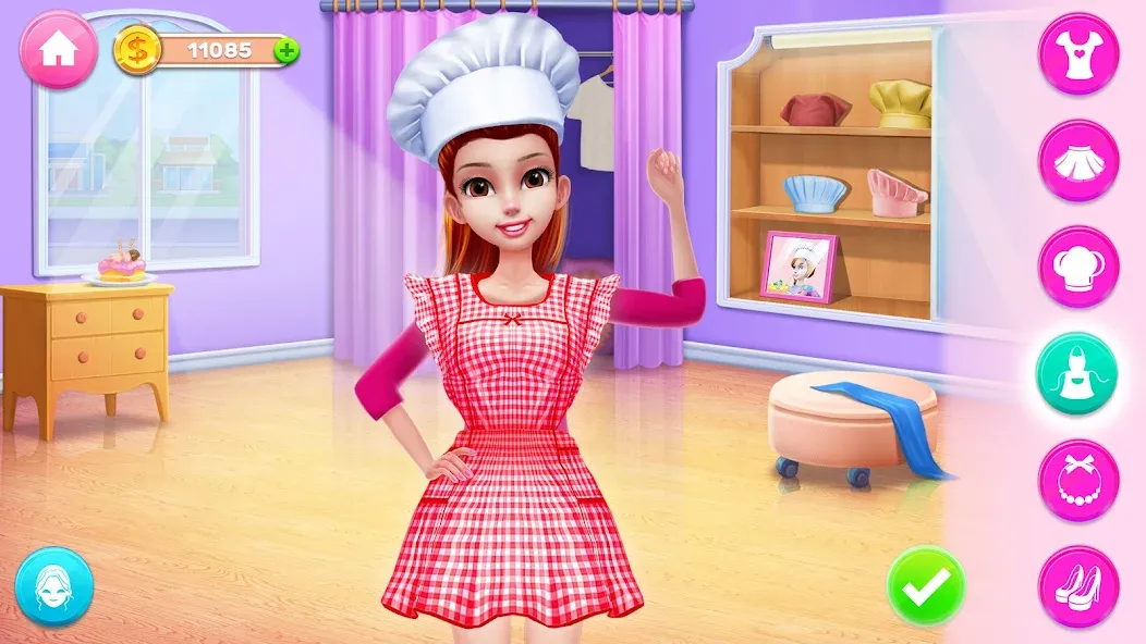 Скачать взлом My Bakery Empire: Bake a Cake [MOD: безлимитные деньги и ингредиенты] — скриншот 5