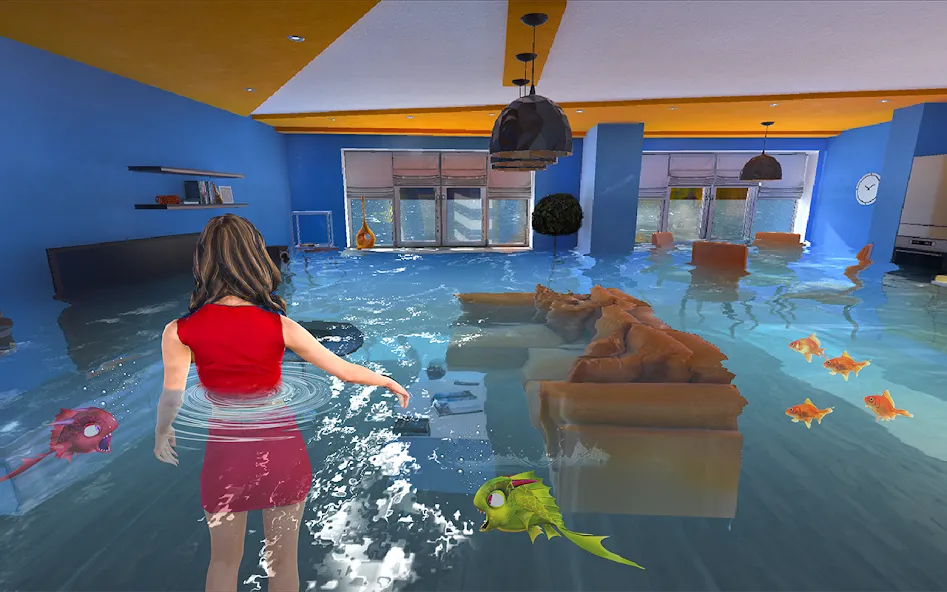 Piranha Escape Hungry Fish.io [MOD: без рекламы и бесконечные монеты] последняя версия — скриншот 4