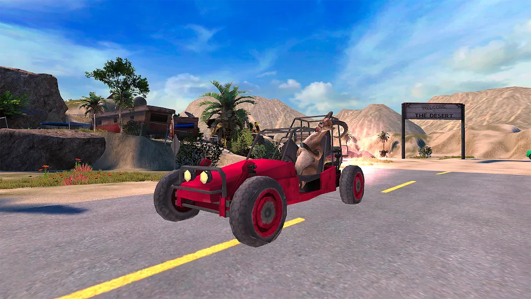 Goat Simulator [MOD: безлимитное здоровье и все козы открыты] — Скачать бесплатно (APK) — скриншот 2
