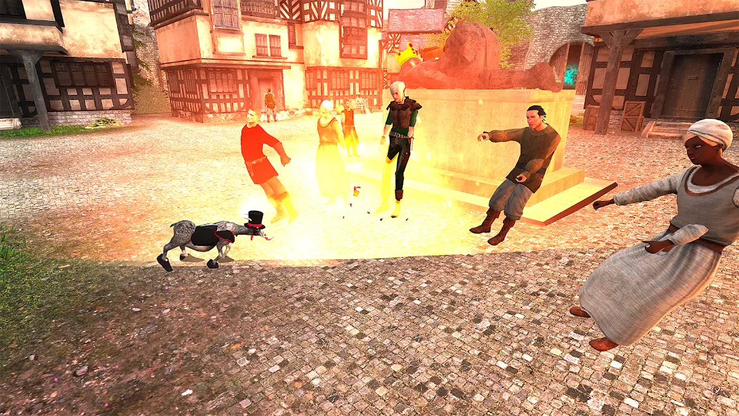 Goat Simulator [MOD: безлимитное здоровье и все козы открыты] — Скачать бесплатно (APK) — скриншот 3