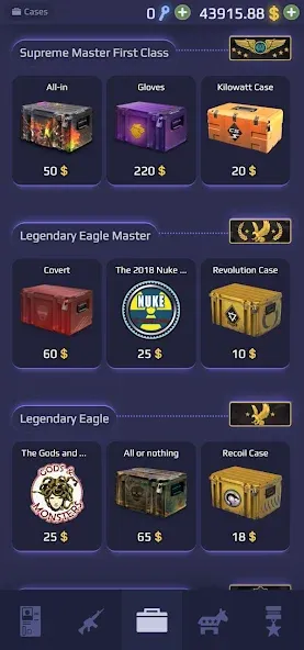 Case Royale cs2 and csgo cases [MOD: неограниченные монеты и редкие кейсы] (Бесплатно / APK) — скриншот 2