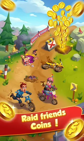 Coin Gangster - Spin Master [MOD: безлимитные монеты и усиленные вращения] (Бесплатно / APK) — скриншот 3