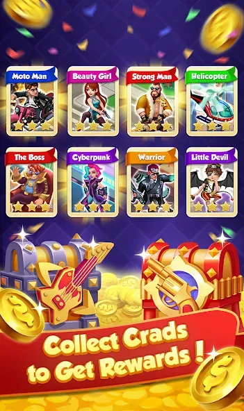 Coin Gangster - Spin Master [MOD: безлимитные монеты и усиленные вращения] (Бесплатно / APK) — скриншот 4