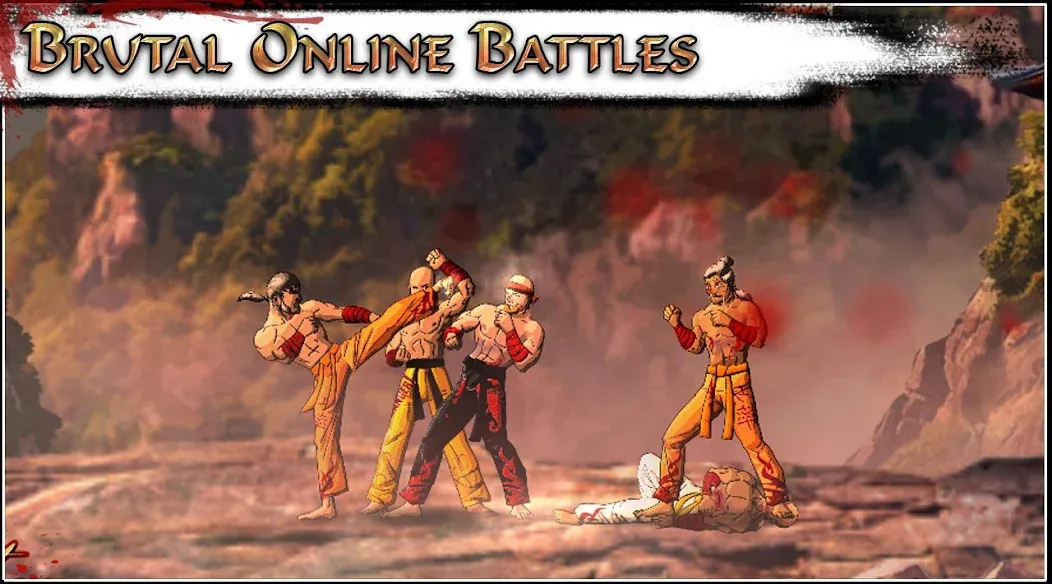 Martial Arts Brutality [MOD: безлимитные деньги и усиленные боевые навыки] последняя версия — скриншот 4