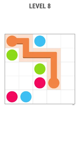 Взломанная Color Link - Connect the Dots [MOD: без рекламы и все уровни открыты] на Андроид — скриншот 1