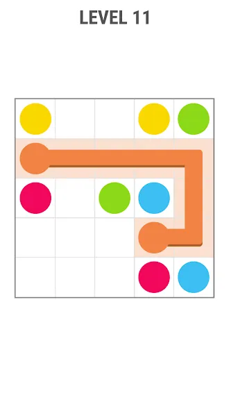 Взломанная Color Link - Connect the Dots [MOD: без рекламы и все уровни открыты] на Андроид — скриншот 2