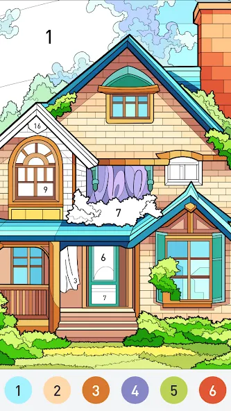 Скачать взлом Color Now - color by number [MOD: без рекламы и все цвета открыты] — скриншот 4