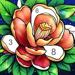 Скачать взлом Color Now - color by number [MOD: без рекламы и все цвета открыты]