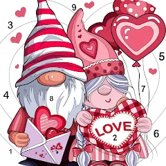 Love, Heart Coloring Book [MOD: романтические раскраски без ограничений] на Андроид
