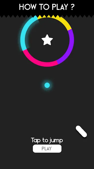 Color Switch: Endless Play Fun [MOD: безлимитные жизни и разблокированная игра] (Бесплатно / APK) — скриншот 2