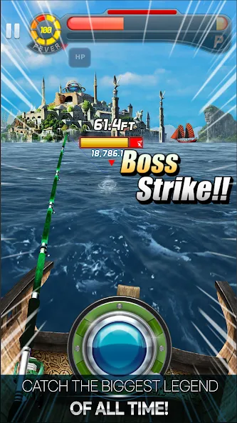 Ace Fishing: Wild Catch [MOD: безлимитные деньги и редкие снасти] (Бесплатно / APK) — скриншот 4