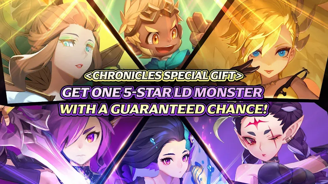Summoners War: Chronicles [MOD: безлимитные ресурсы и усиленные персонажи] последняя версия — скриншот 1