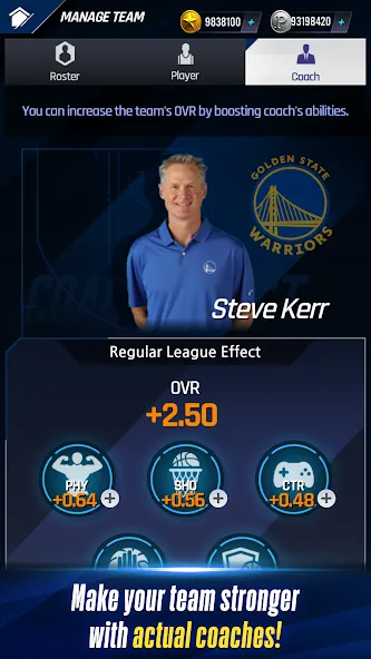 Взломанная NBA NOW 24 [MOD: бесконечные деньги и энергия] на Андроид — скриншот 5