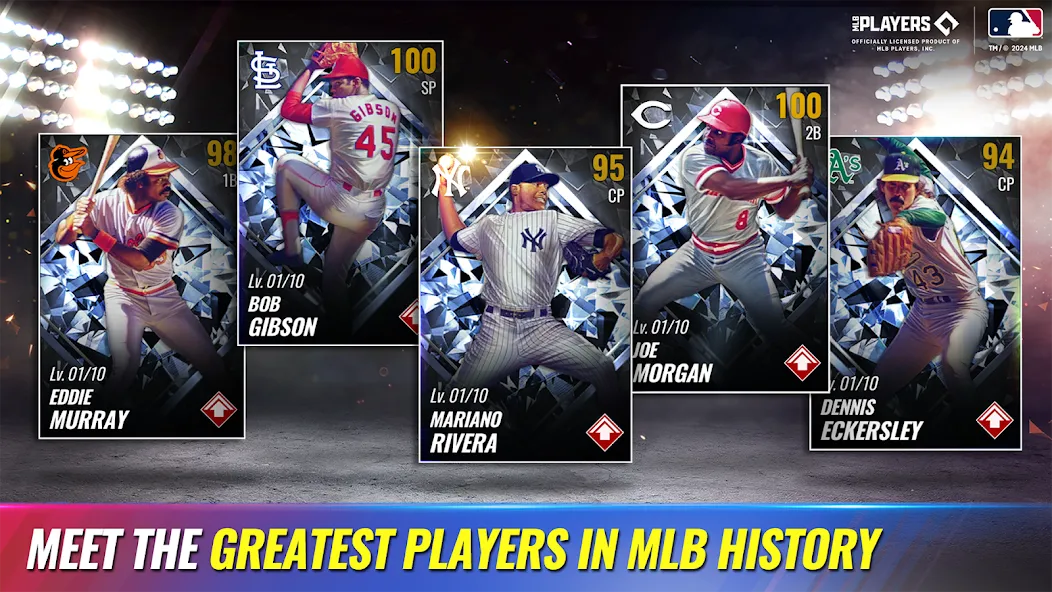 Скачать взлом MLB 9 Innings 24 [MOD: безлимитные деньги и энергия] — скриншот 1