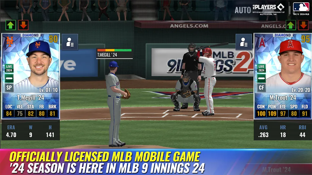 Скачать взлом MLB 9 Innings 24 [MOD: безлимитные деньги и энергия] — скриншот 2