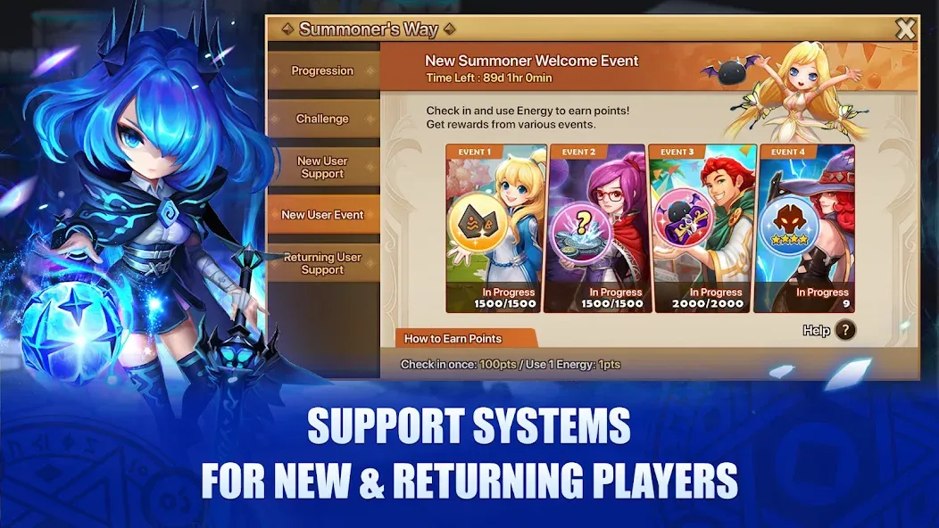 Взломанная Summoners War [MOD: безлимитные ресурсы и мощные монстры] на Андроид — скриншот 4