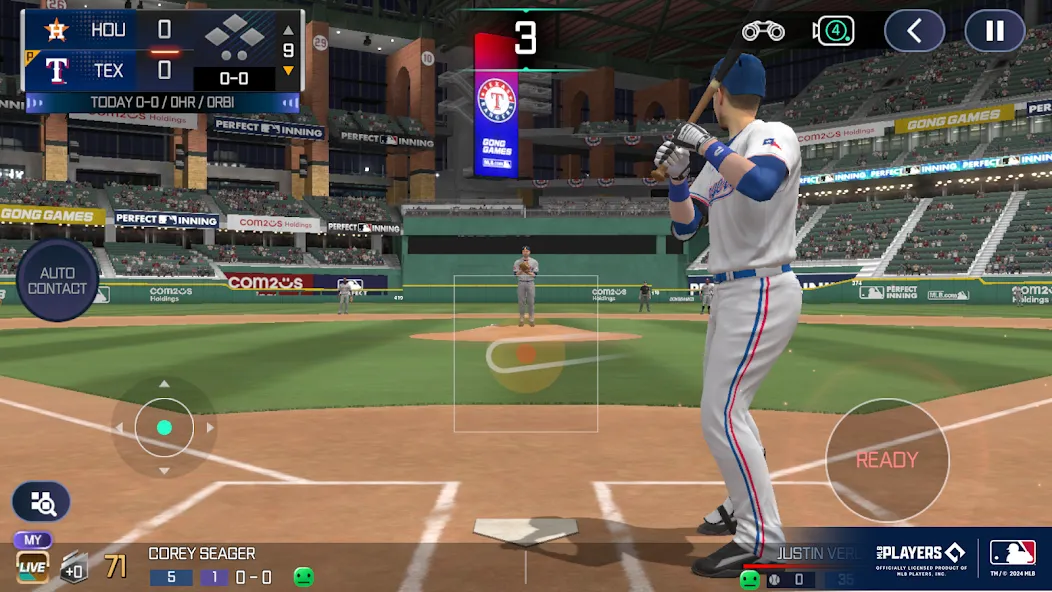 MLB Perfect Inning 24 [MOD: безлимитные деньги и усиленные игроки] на Андроид — скриншот 2