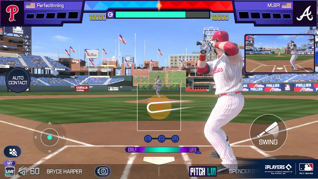 MLB Perfect Inning 24 [MOD: безлимитные деньги и усиленные игроки] на Андроид — скриншот 5