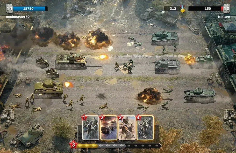 Скачать Trench Assault [MOD: безлимитные монеты и открыты уровни] — скриншот 2