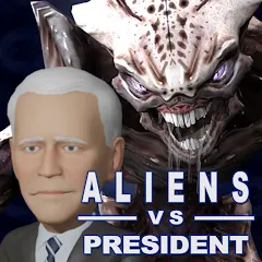 Aliens vs President [MOD: безлимитные деньги и всё разблокировано] на Андроид