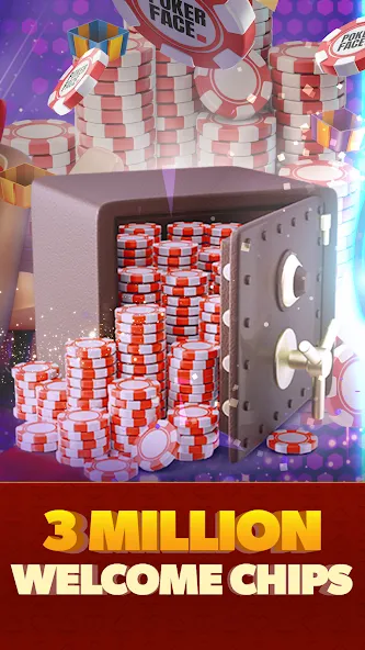 Poker Face: Texas Holdem Poker [MOD: безлимитные фишки и все функции открыты] (Бесплатно / APK) — скриншот 2