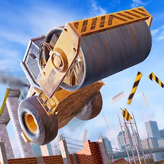 Скачать Construction Ramp Jumping [MOD: безлимитные деньги и все уровни открыты]