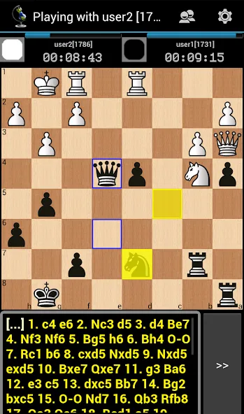 Скачать взлом Chess ChessOK Playing Zone PGN [MOD: удобный просмотр и анализ партий] — скриншот 2