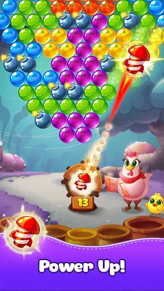 Скачать Bubble CoCo : Bubble Shooter [MOD: безлимитные жизни и монеты] на телефон — скриншот 3