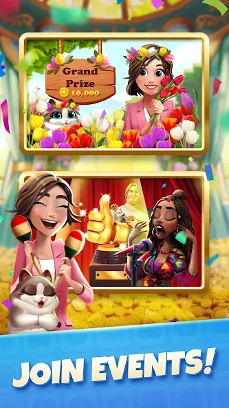 Zoey's Journey: Match & Design [MOD: безлимитные монеты и подсказки] последняя версия — скриншот 3