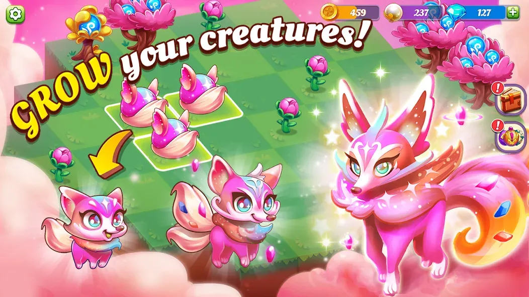 Wonder Merge - Match 3 Puzzle [MOD: безлимитные монеты и жизни] — Скачать бесплатно (APK) — скриншот 2