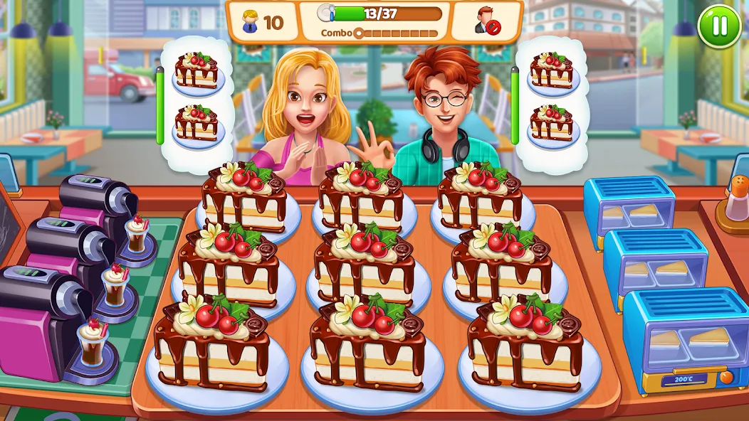 Food Voyage: Fun Cooking Games [MOD: безлимитные монеты и все уровни открыты] на Андроид — скриншот 2